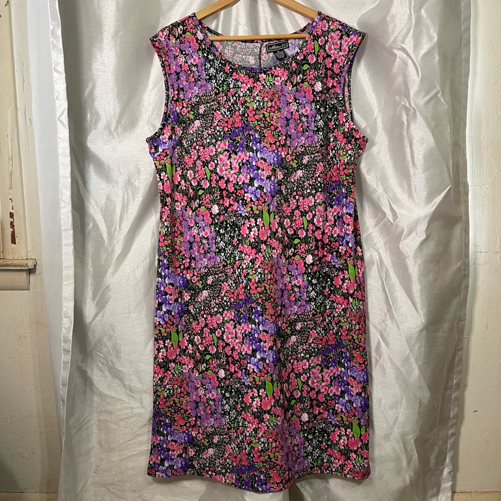 y2k Retro Bright Floral Summer Casual Bodycon Comfy Mini Dress